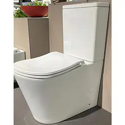 Унітаз-компакт ергономічний Koer TT-0202-T3 670x390x860mm система змиву Tornado 3.0 KR5614, Білий - мініатюра 12