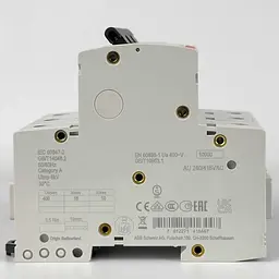 Автоматичний вимикач ABB S803B-C100 (2CCS813001R0824) - мініатюра 3