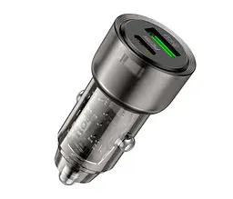 Автомобільний зарядний пристрій Hoco Z52 USB/Type-C 35W 3A PD/QC - мініатюра 3