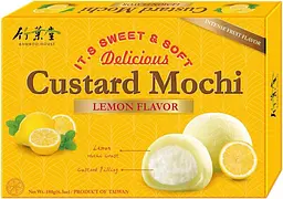 Тіcтечко Моті Bamboo House Gustard Mochi Lemon Flavor із заварним кремом Лимон 180 г