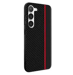 Чохол накладка Primolux CFC для Samsung Galaxy S23 (SMS911) Black&Red - мініатюра 3