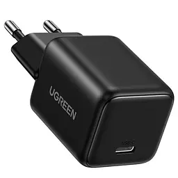 Мережевий зарядний пристрій UGREEN X513 30W USB-C GaN Fast Charger EU Чорний - мініатюра 2