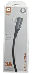 Кабель USB Lightning X 155 color WUW 1 m - мініатюра 2