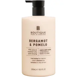 Лосьйон для рук і тіла Bergamot & Pomelo Boutique, 500 мл