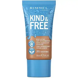Тональна основа-тінт Rimmel Kind & Free відтінок 201 (Classic Beige) 30 мл