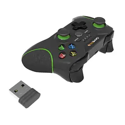 Геймпад GamePro MG650B PS3/Android Wireless Black/Green (MG650B) - мініатюра 4