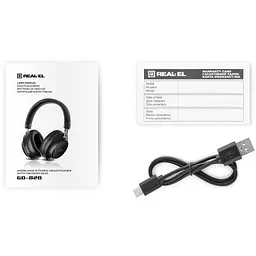 Навушники Real-El GD-828 Black (EL124100052) - мініатюра 9
