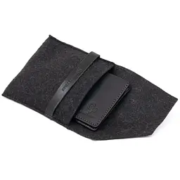 Чоловічий шкіряний гаманець Grande Pelle 11.5х9х1 см acs0014982 - мініатюра 5