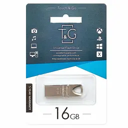 Флеш-накопичувач TG 117 Metal Series USB 3.0 - 16GB Срібний - мініатюра 2