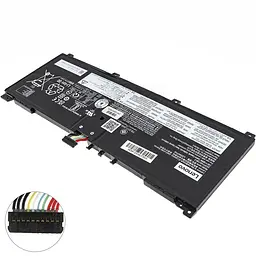 Батарея для ноутбука Lenovo L22M4PH0 (Yoga Book 9 13IRU8) 7.8 10250mAh 80Wh Чорний