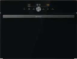 Gorenje Духова шафа електрична компактна, 50л, A+, дисплей, ф-ція мікрохвиль, чорний