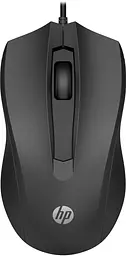 Мишка дротова HP 100 USB, чорна