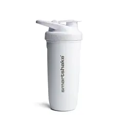Шейкер спортивний SmartShake металевий Reforce Stainless Steel 30oz/900 мл Army White (11150203) - мініатюра 1