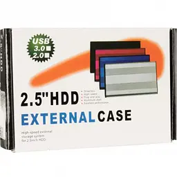 Зовнішня кишеня USB для жорсткого диска 2,5'' SATA HDD, A16/переносний корпус для жорсткого диска - мініатюра 5