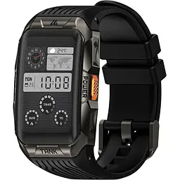 Розумний смарт-годинник Kospet Tank X2 Black (16976-hbr) - мініатюра 2