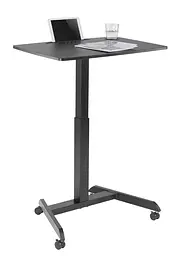 Мобільний робочий столик OfficePro Black (ODM380B) - мініатюра 5