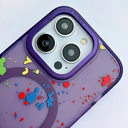 Чохол TPU+PC Flush with MagSafe для Samsung Galaxy S24+ / S25+ Dark purple - мініатюра 2
