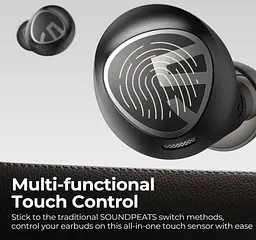 TWS-навушники SoundPEATS Free2 classic black - мініатюра 4
