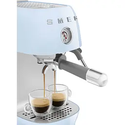 Кавоварка ріжкова Smeg ECF03PBEU Pastel Blue [169558] - мініатюра 8