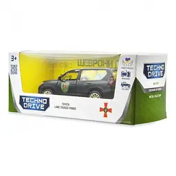 Автомодель серії Шеврони Героїв - Toyota Land Cruiser Prado - 110 ОМБр - мініатюра 6