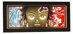 Світильник нічник 3D Меч, що розсікає демонів Танджіро Камадо Demon Slayer Tanjiro Kamado 20 см NL3D DS TK