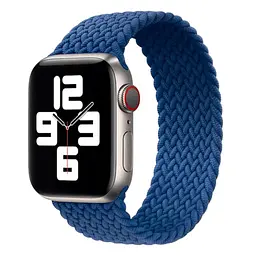Ремінець Braided Solo Loop Band для Apple Watch 42/44/45mm Atlantic Blue Size 6 148mm [54003] - мініатюра 1