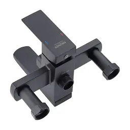 Душовий гарнітур Kroner Edelstahl Kubus-SCH063 + змішувач Edelstahl Kubus-SCH010-3 (CVS30177) - мініатюра 8
