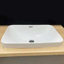 Умивальник VBI Bitritto white врізний VBI-018024, Білий - мініатюра 5