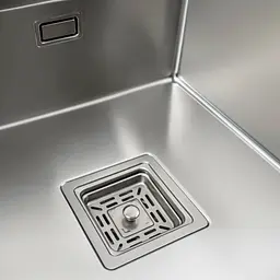 Кухонна мийка Platinum прихована нержавійка TZ 40x50, Нержавіюча сталь - мініатюра 7