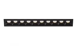Світильник точковий врізний KLOODI KD-POINT 10X2 20W 3K BK - мініатюра 4