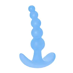 Анальна пробка Lola Games Bubbles Anal Plug 11.5 см (блакитний) - мініатюра 4