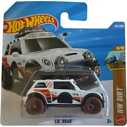 Базова машинка Hot Wheels HW Dirt Lil Roar біла (5785) JJK32-N521    