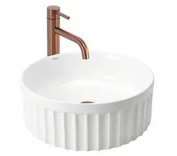 Умивальник Rea Duo накладний 38x38 см white REA-U3602