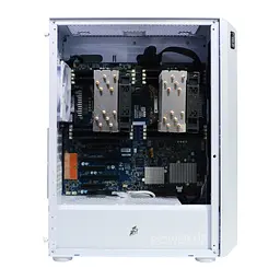 Сервер двопроцесорний Tower Power Up #81 Xeon E5 2690 v3 x2/128 GB/SSD 256 Gb x 2 Raid/Int Video - мініатюра 3