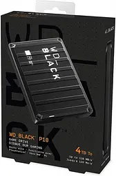 Зовнішній жорсткий диск WD 2.5` USB 4.0TB P10 Game Drive (WDBA3A0040BBK-WESN) - мініатюра 7