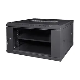 Комутаційна шафа NVC-6U/600x600x350 Black (25-00068) - мініатюра 1