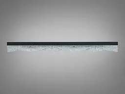 Настінне LED бра Diasha 8057/800BK лінійне чорне 20 Вт - мініатюра 3