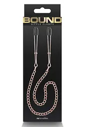 Затискачі для сосків - Bound Nipple Clamps Dc3 Rose Gold
