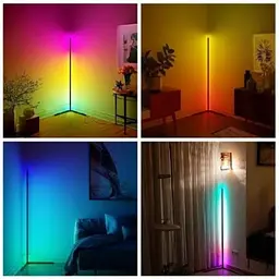 Кутова лампа торшер LED RGB STAND 1.2 м підсвічування кімнати від USB без пульта - мініатюра 3