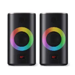 Стерео колонки ігрові HAVIT HV-SK212SE USB RGB Black HAVIT (28430-000) - мініатюра 2