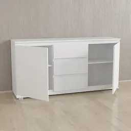 Комод Forte Mikkel Ш 1502 / В 759 / Г 390 Білий - мініатюра 2