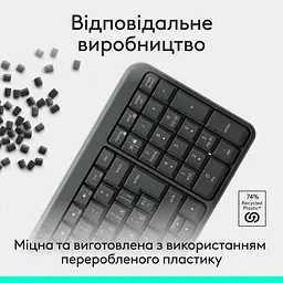 Клавіатура K250 Wireless Graphite Logitech teh0022931 - мініатюра 4