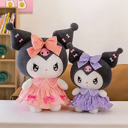 М'яка іграшка куромі плюшева з аніме в рожевій сукні 40 см Hello Kitty det0018859 - мініатюра 3