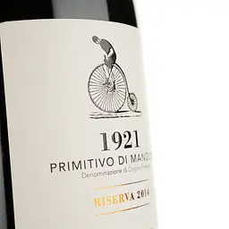 Вино Varvaglione 1921 Primitivo di Manduria Riserva червоне сухе 0.75 л - мініатюра 3