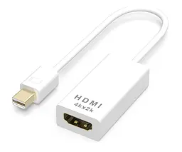Конвертор-перехідник із mini Display Port (тато) на HDMI (мама) 10cm