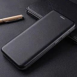 Чохол книжка Samsung Galaxy A52 5G еко-шкіра Premium Case для смартфона Чорний - мініатюра 3