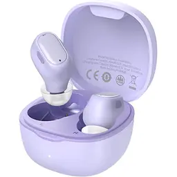 Навушники Baseus WM01 Encok TWS | 5Hours, BT5.0, 40mAh/300mAh | (NGWM01) Purple