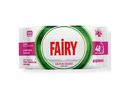 Серветки вологі для прибирання FAIRY 100шт Lilyum Cicieg