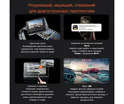 Відеореєстратор 70MAI Dash Cam 4K A810S-2 Set - мініатюра 2