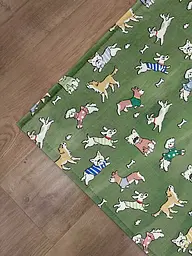 Літня охолодна підстилка для собак Derby Ice Silk Summer Pet Cooling Mat Dog Pattern - Green 65х90 см - мініатюра 3